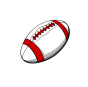 England Rugby Ball Mug (Red)